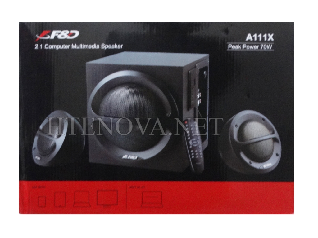 [MDS26FD6B-2] Bluetooth Multimedia Bass Speakers F&D A111X
