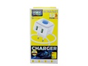 [C1C3M1AWA-7] Micro Charger With 2 Extra USB Ports AWA Multy Function