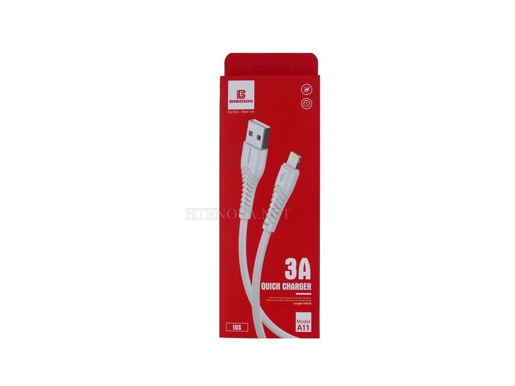 [DCL3S1-12] iPhone Data Charging Cable Biboshi A11