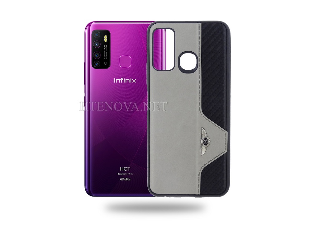 Infinix Hot 9 Leather Back Case