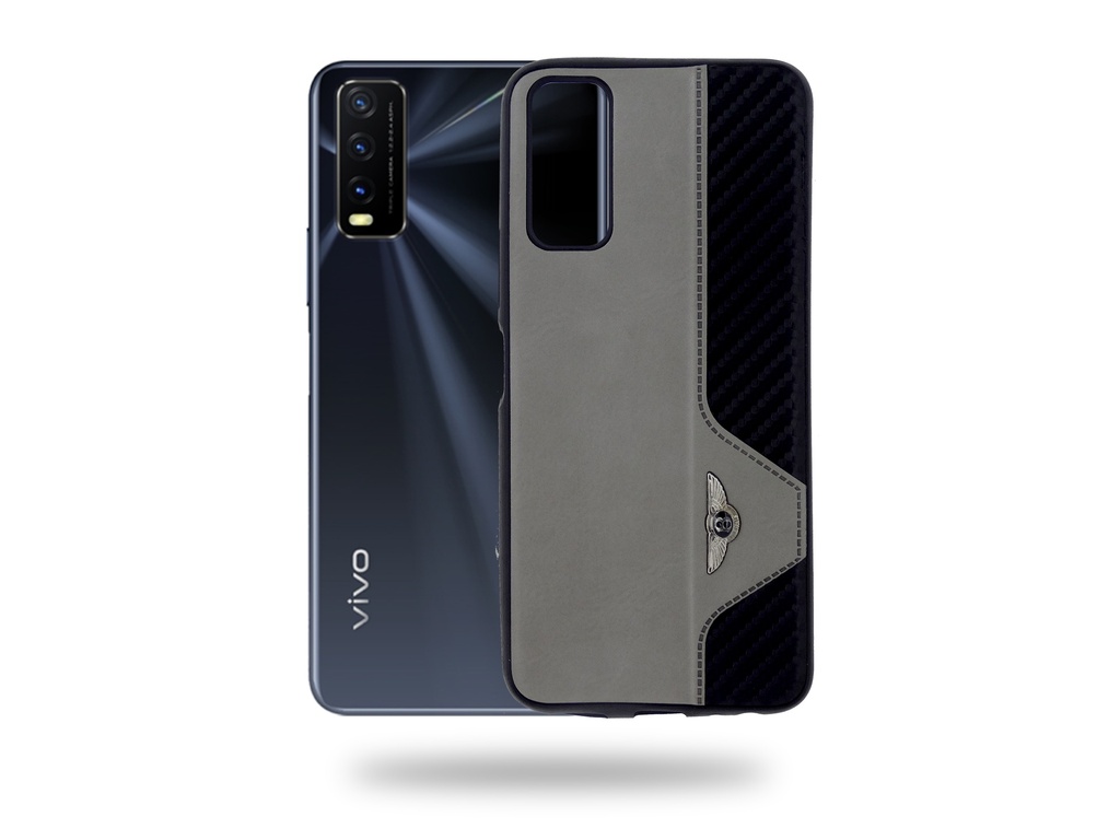 VIVO Y20 Leather Back Case