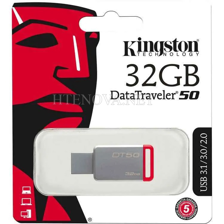 [USKS32G1B-1] 32GB USB Kingston 3.1/3.0/ 2.0