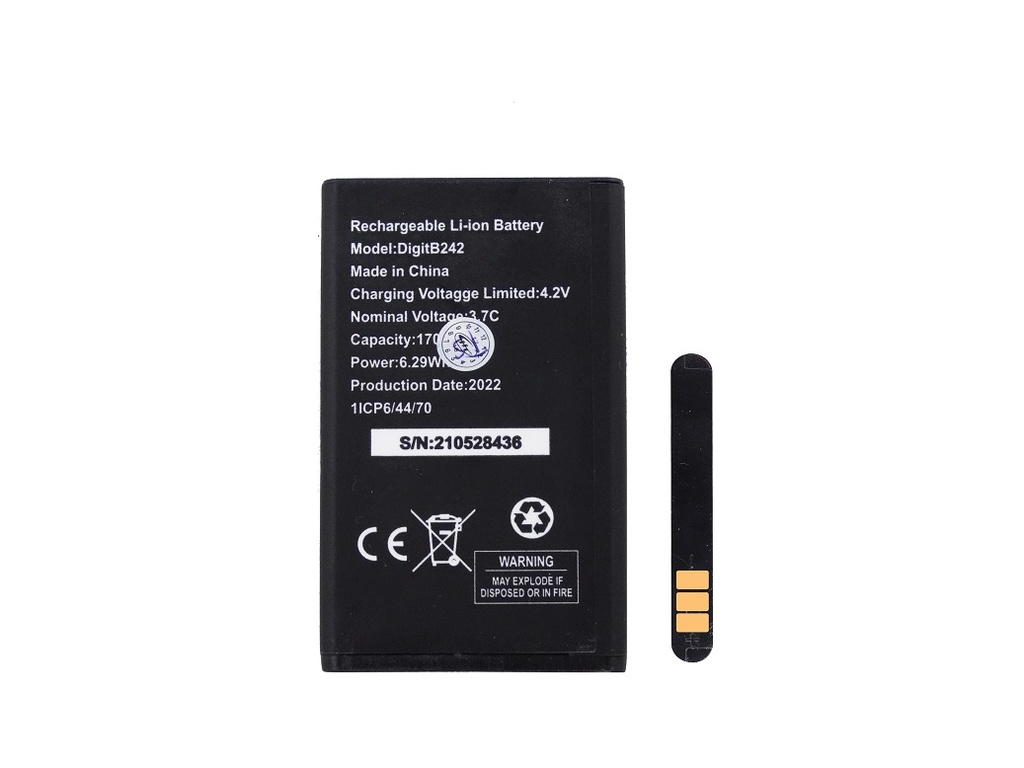 [BT DiGiTB242-4] Jazz Digit 4G Mobile (B241/B242) Battery