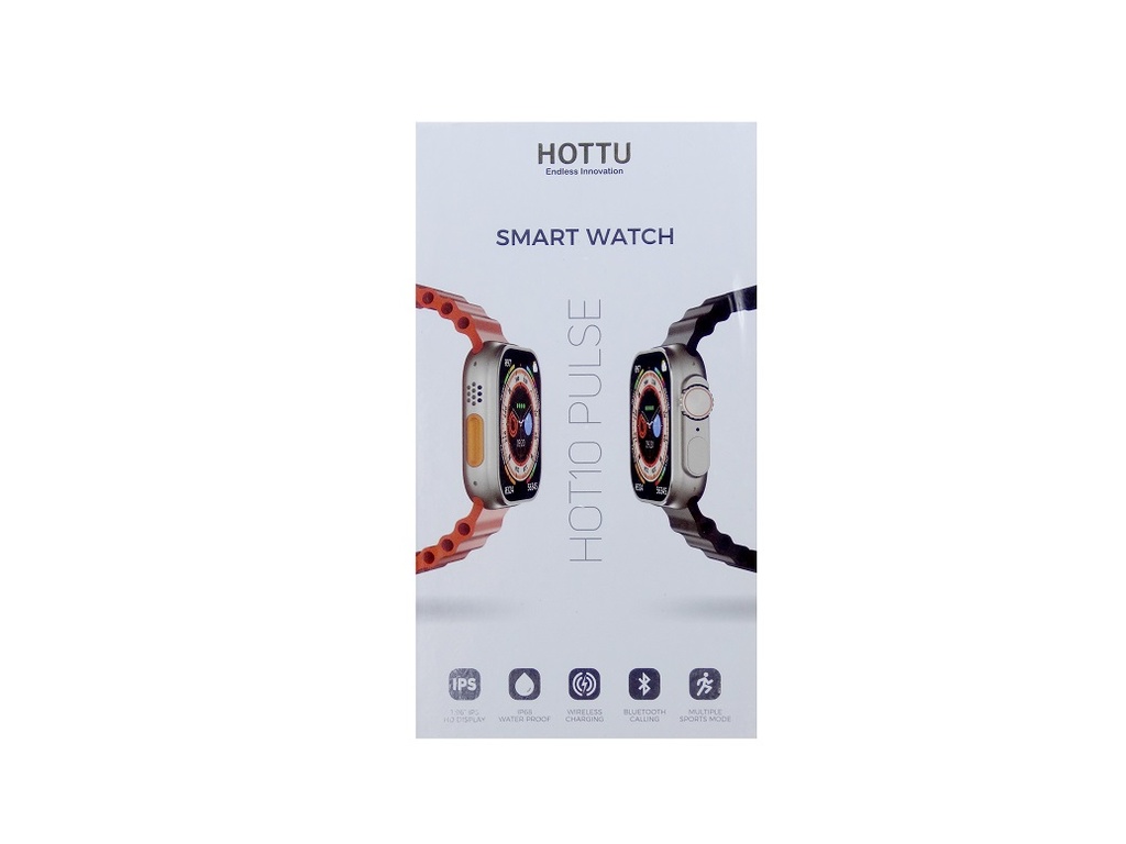 [SWS1-HTUHOT10PLS-A-1] HOTTU Smart Watch Hot 10 Pulse