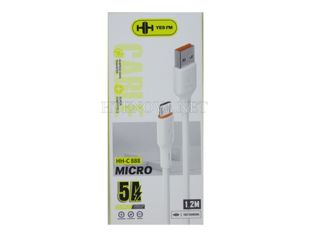 [DCM3SHH-8] Micro Data Charging Cable HH-C888