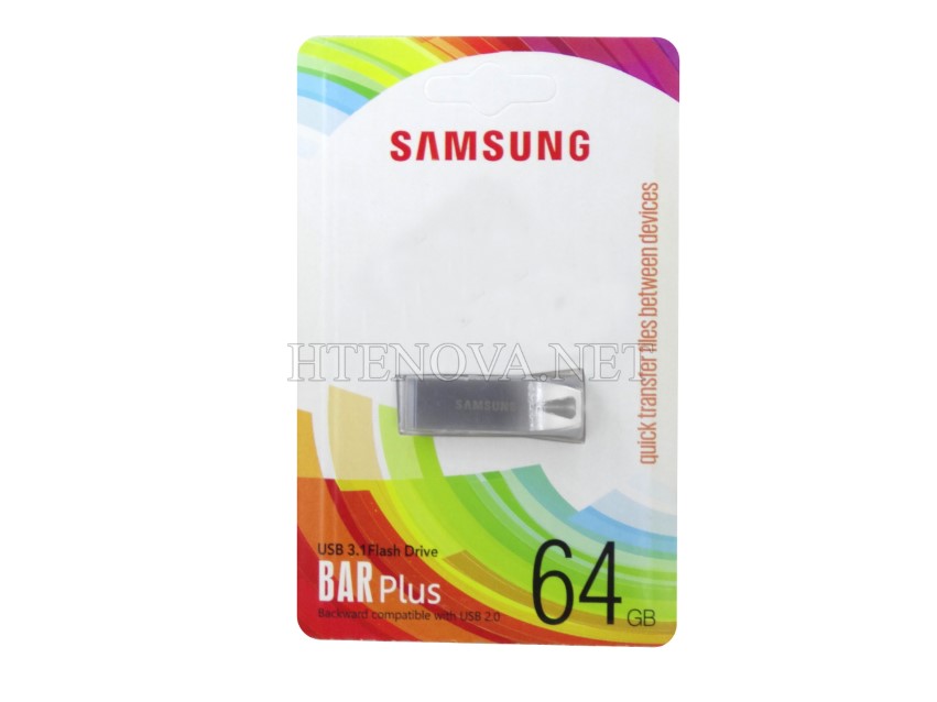 [USS64G1B-1] 64GB USB Samsung Bar Plus 2.0