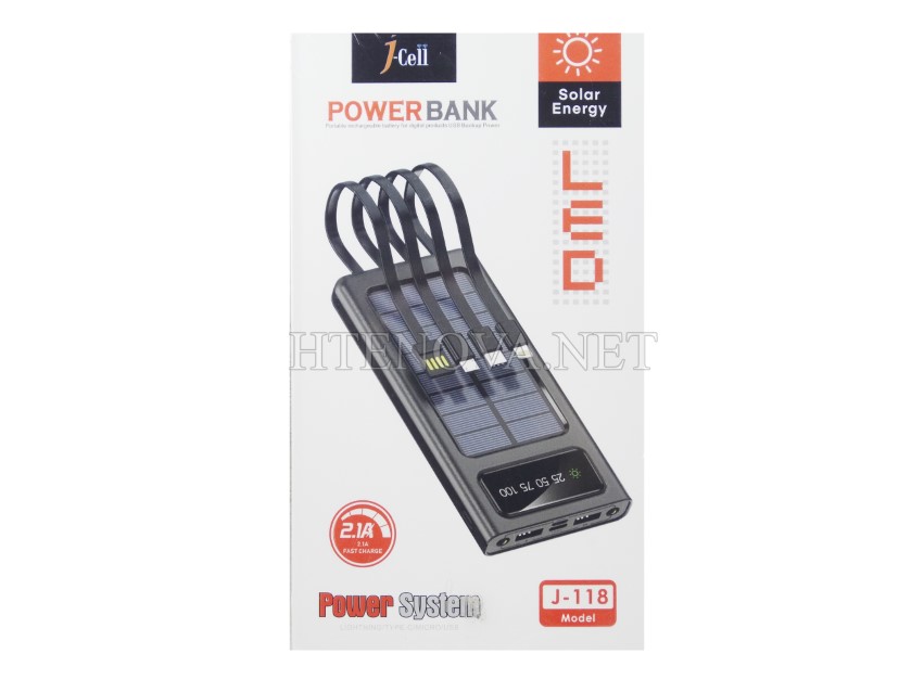 [PB10LM-78] 10000mAH Powerbank J-Cell J-118