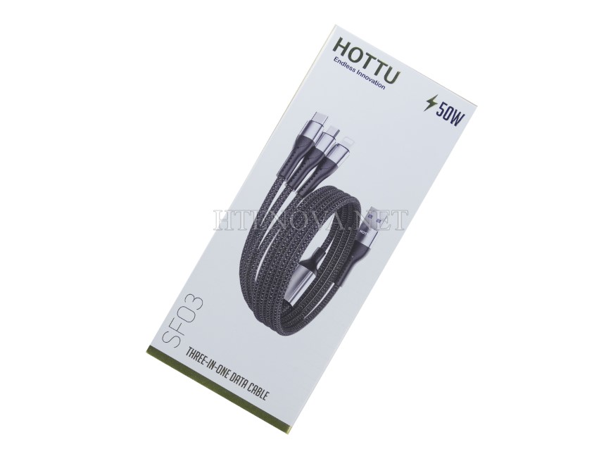[DCU3SHTU-1] Multi Data Charging Cable 3 in 1 Hottu