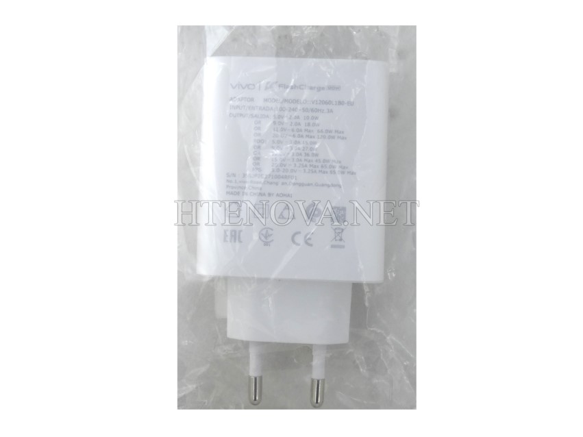 [C1A1T2Vi-1] PD Port (Type-C) Charging Adapter Vivo 120W