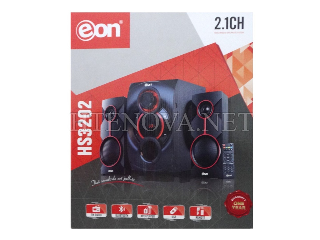 [MDS26EN5B-18] Bluetooth Multimedia Speaker 2.1"  EON HS3202