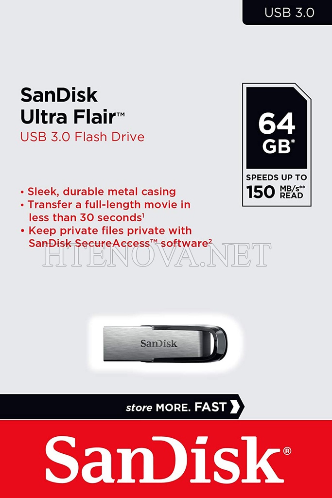 [USSD64G1C-1] 64GB USB 3.0 SanDisk