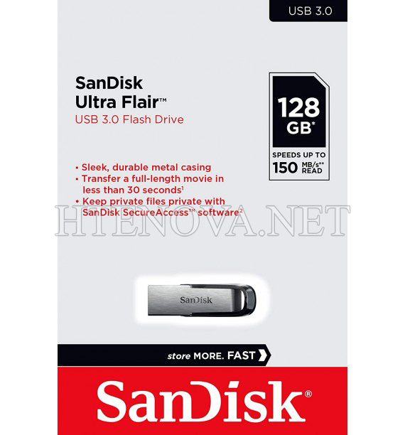 [USSD128G1C-1] 128GB USB 3.0 SanDisk