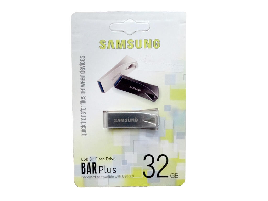 [USS32G1B-1] 32GB USB Samsung Bar Plus 2.0