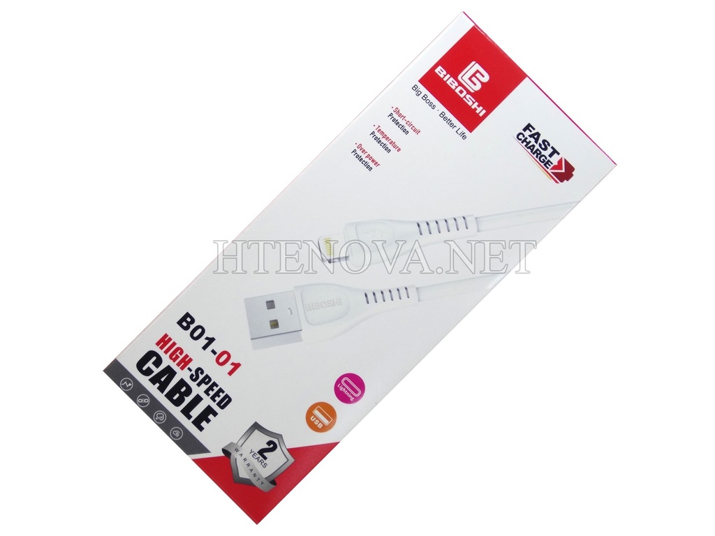 [DCL3S1-25] iphone Data Charging Cable Biboshi B01-01