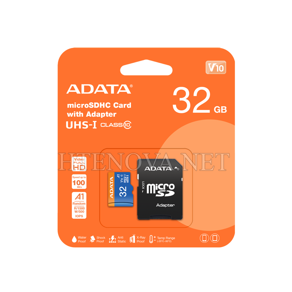 [MMAD32G1-4] 32GB Memory Card ADATA with Packing