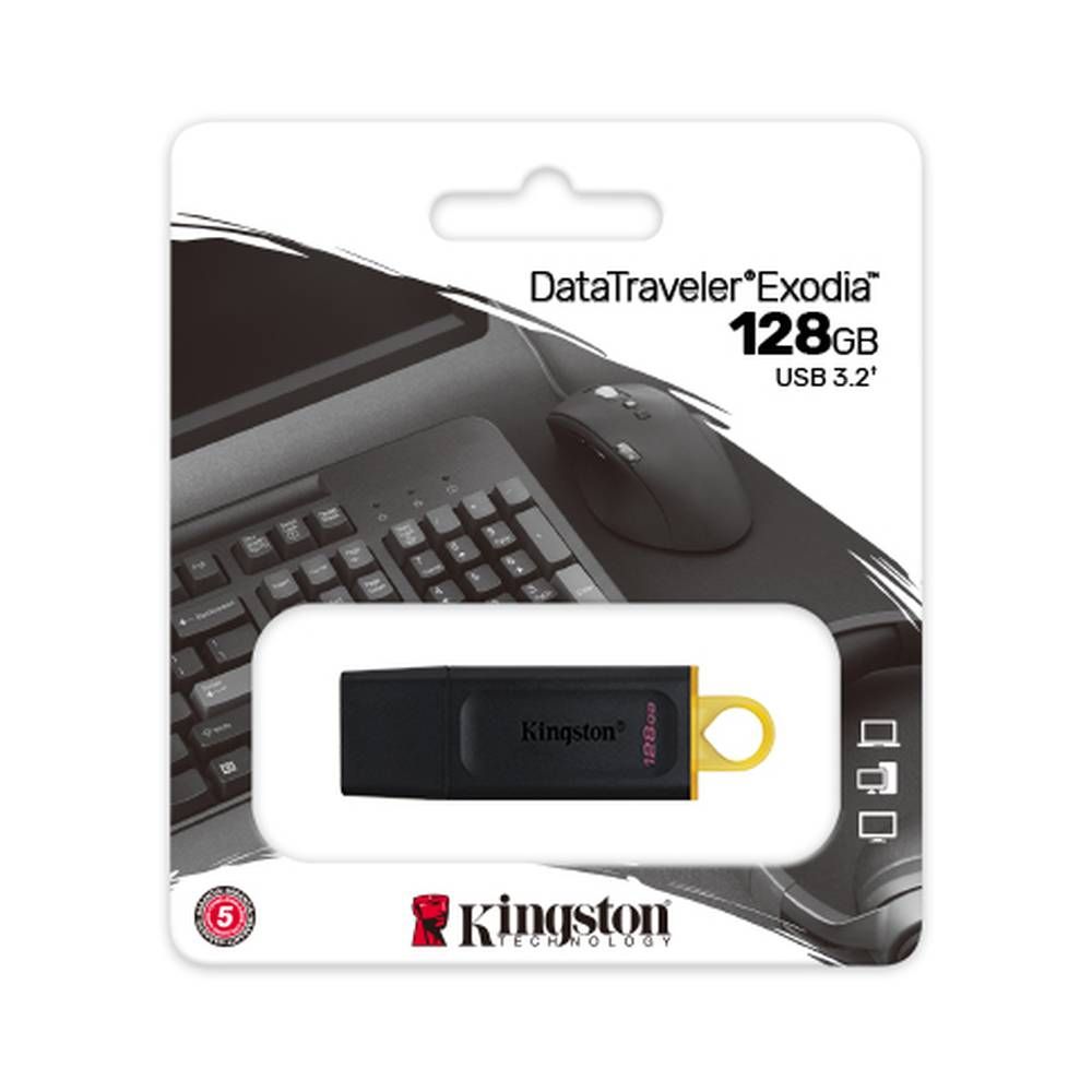 [USKS128G1B-1] 128GB USB Kingston 2.0 Copy