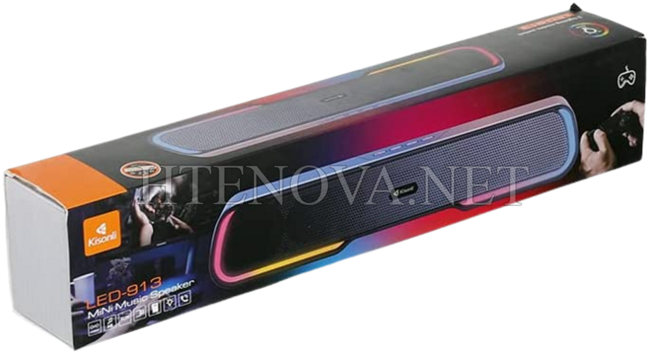 [MD3LM4A-4] Bluetooth MP3 Speaker Kisonli LED-913