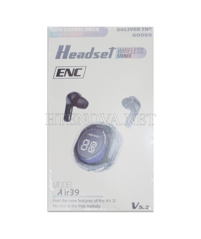 [HFB7LM8-89] Bluetooth Airpods AiR39