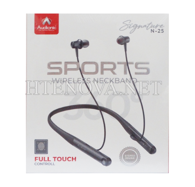 [HFB4AD5-3] Neck Band Bluetooth Handsfree Audionic Signature N-25