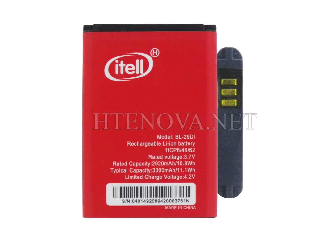 [BT BL29Di-4] iTel Muzik400 (BL29Di) Battery
