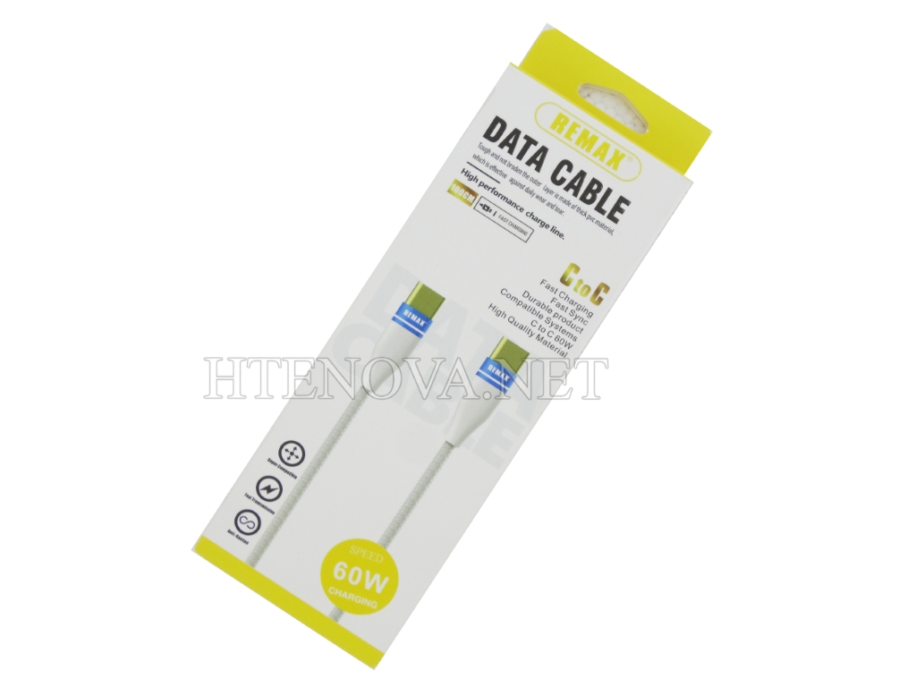 [DCT3T9-1] Type-C to Type-C Data Charging Cable 60W Remax