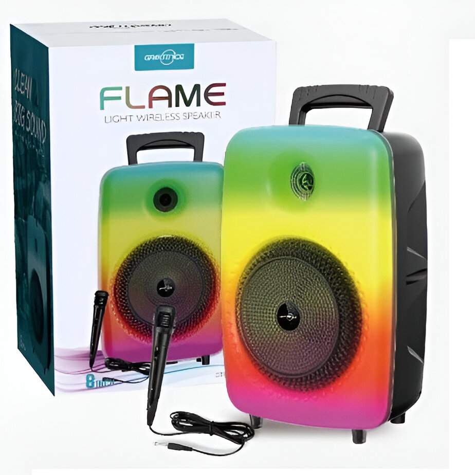 [MD2LM6E-1] Bluetooth Mp3 Speaker Flame GTS-1802