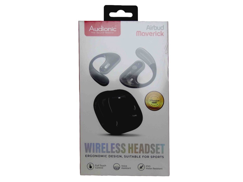 [HFB6AD8-1]Wireless Headset Audionic Airbud Maverick