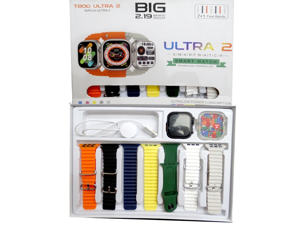 [SWS1-T800U2-A-2] Smart Watch T800 ULTRA 2 (7in1)
