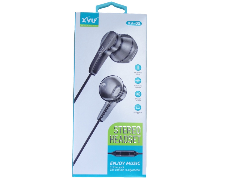 [HF1LM5-118]Stereo Headset XVU  XV-03