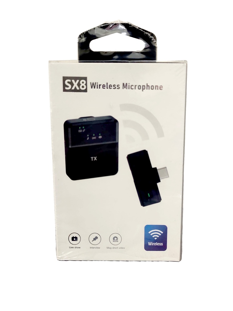 [CPU MiC-52] Wireless Microphone TYPE-C With Iphone Conector SX8 