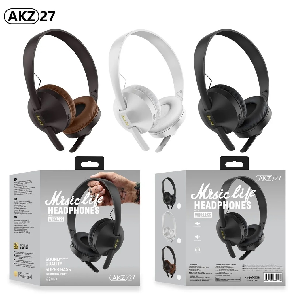 [HFB8LM9-86] Music Life Headphones (AKZ-27)