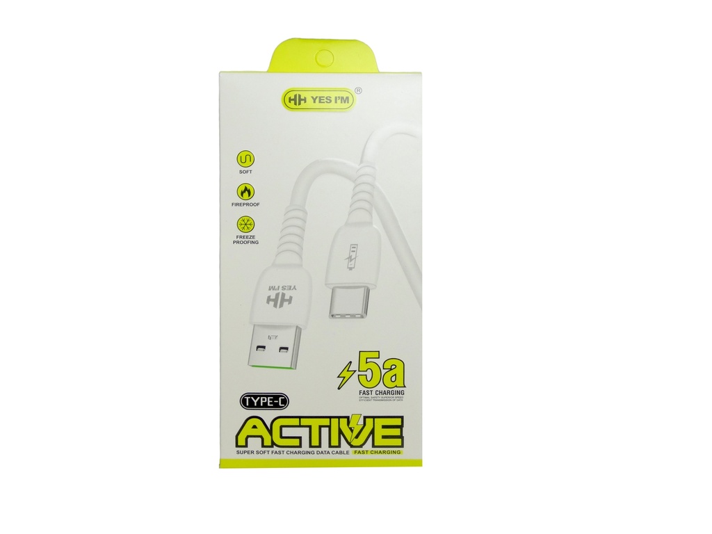 [DCT3SHH-11] Type-C Data Charging Cable 5A HH Active
