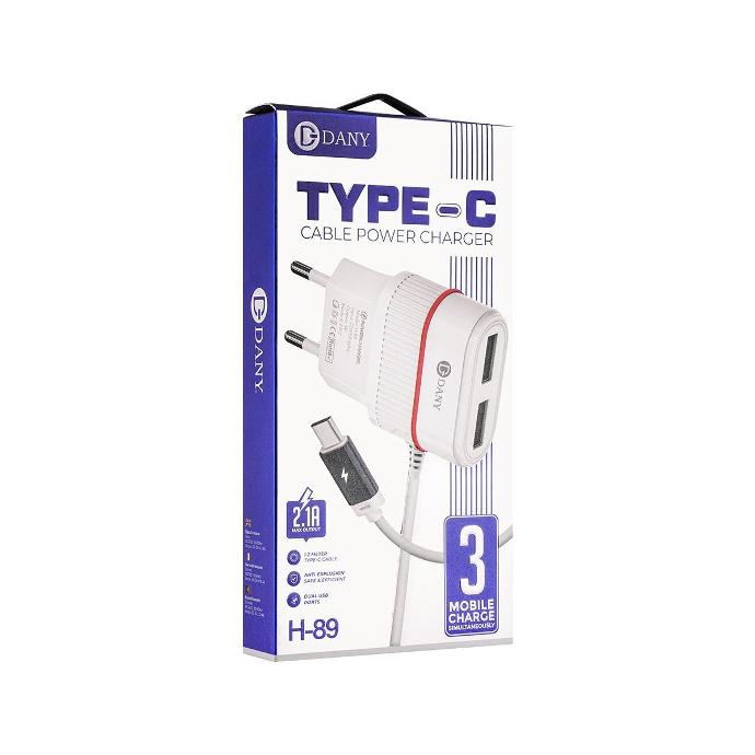 [C1C3T1D-1] TYPE-C CABLE POWER CHARGER DANNY H-89