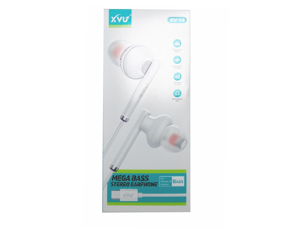 [HF4LM5-17] HANDSFREE MEGA BASS STEREO XV-14