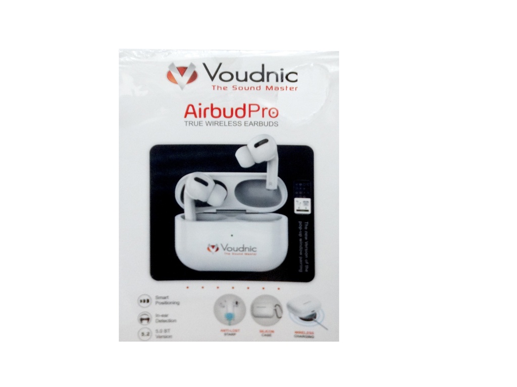[HFB7LM8-178] Voudnic Airbuds With Pouch