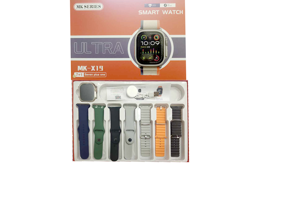[SWS1-MKX19U-A-1] SMART WATCH ULTRA MK-X19 (7IN1)