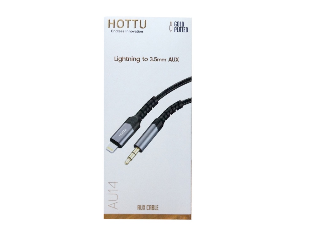 [DMA3L1HTU-1] Iphone To 3.5mm Aux Cable Hottu AU14 