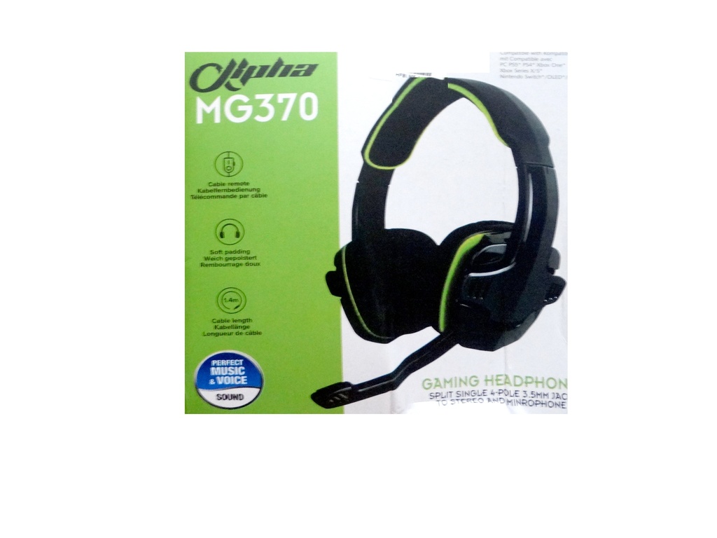 [HF8LM5-110] WIRED HEADPHONE ALPHA MG370