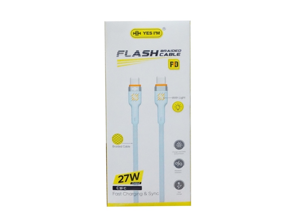 [DCT3THH-1] TYPE-C TO C DATA CHARGING CABLE 120W