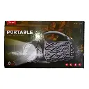 [MD2LM4A-84] Bluetooth MP3 Player Speaker 3'' With Solar Charging KTS-2202