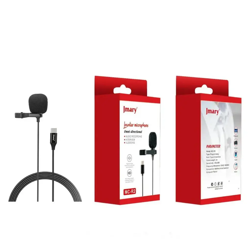 [CPU MiC-71] MICROPHONE TYPE-C LAVALIER JMARY MC-R2