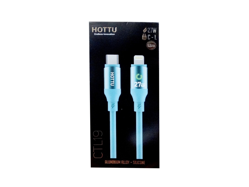 [DCL3THTU-5] TYPE-C TO IPHONE DATA CHARGING CABLE HOTTU CTL19