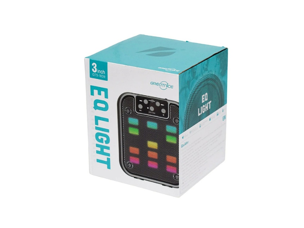 [MD2LM4B-104] Bluetooth MP3 Player Speaker 3" GTS-1839 