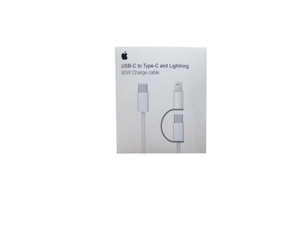 [DCT3L1-1] TYPE (C) TO C WITH IPHONE CHARGING CABLE (60W) 