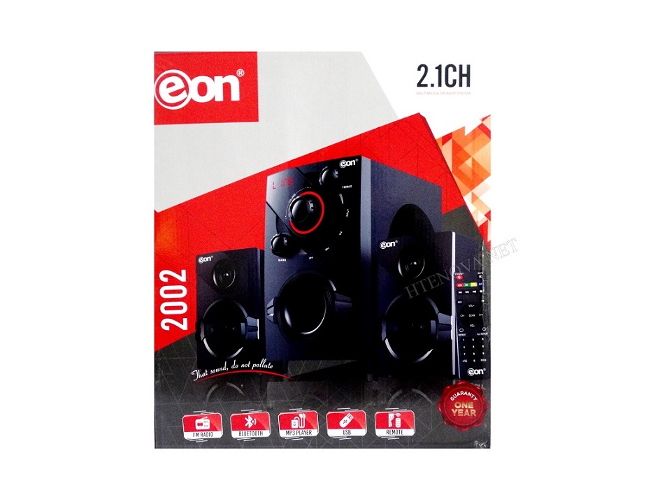 Bluetooth Multimedia Bass Speakers EON- 2002 