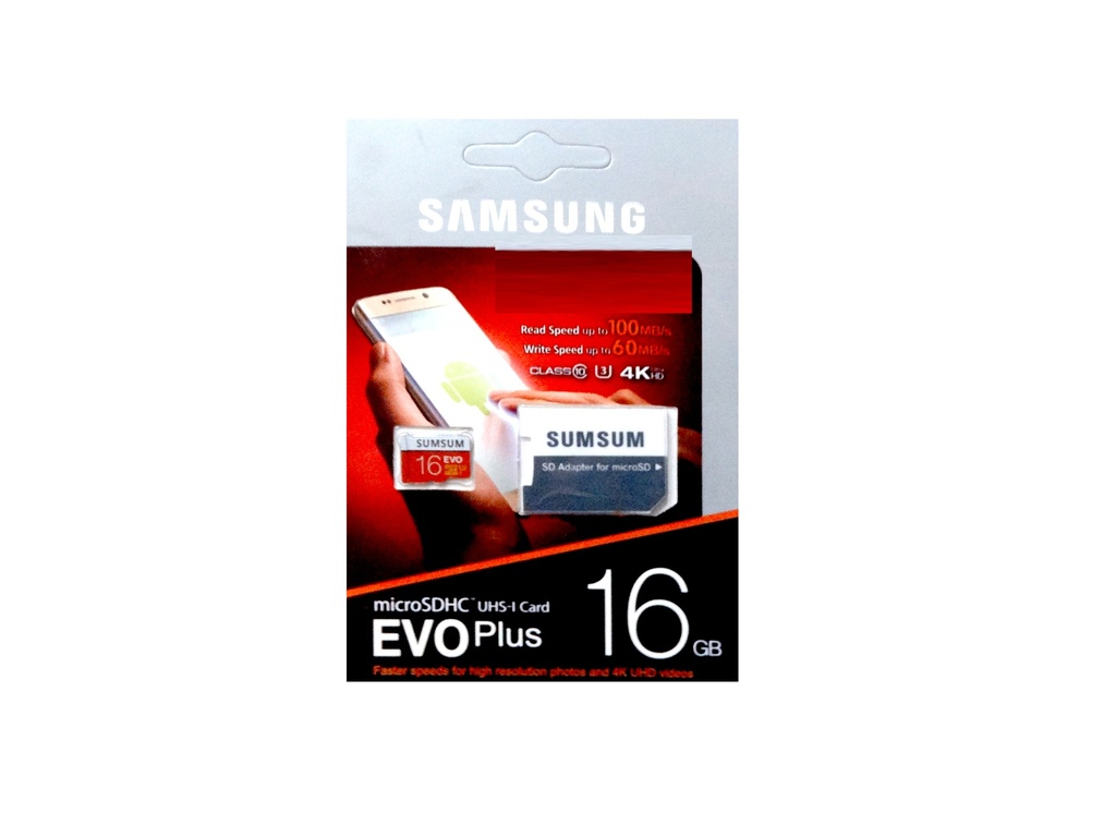 16GB Memory Card Samsung with Packing