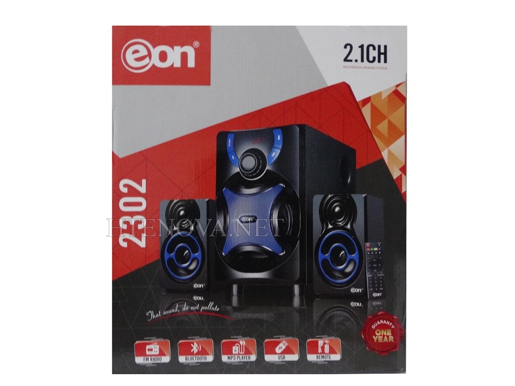 Bluetooth Multimedia Bass Speakers EON 2302