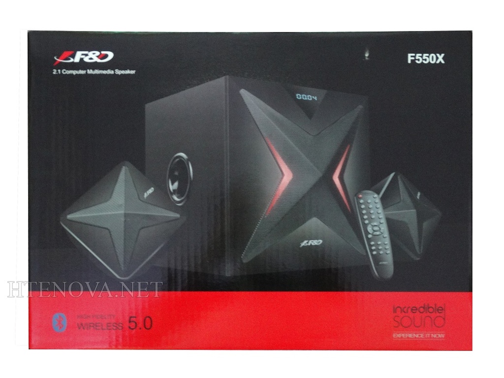 [MDS26FD5B-2] Multimedia Bluetooth Speaker F&D F550X