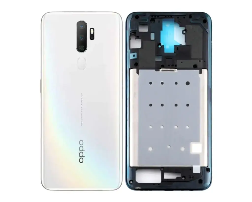 [HS6OA5(20)-3-1] Oppo A(5) (2020) Complete Housing (3 in 1) (WHITE)