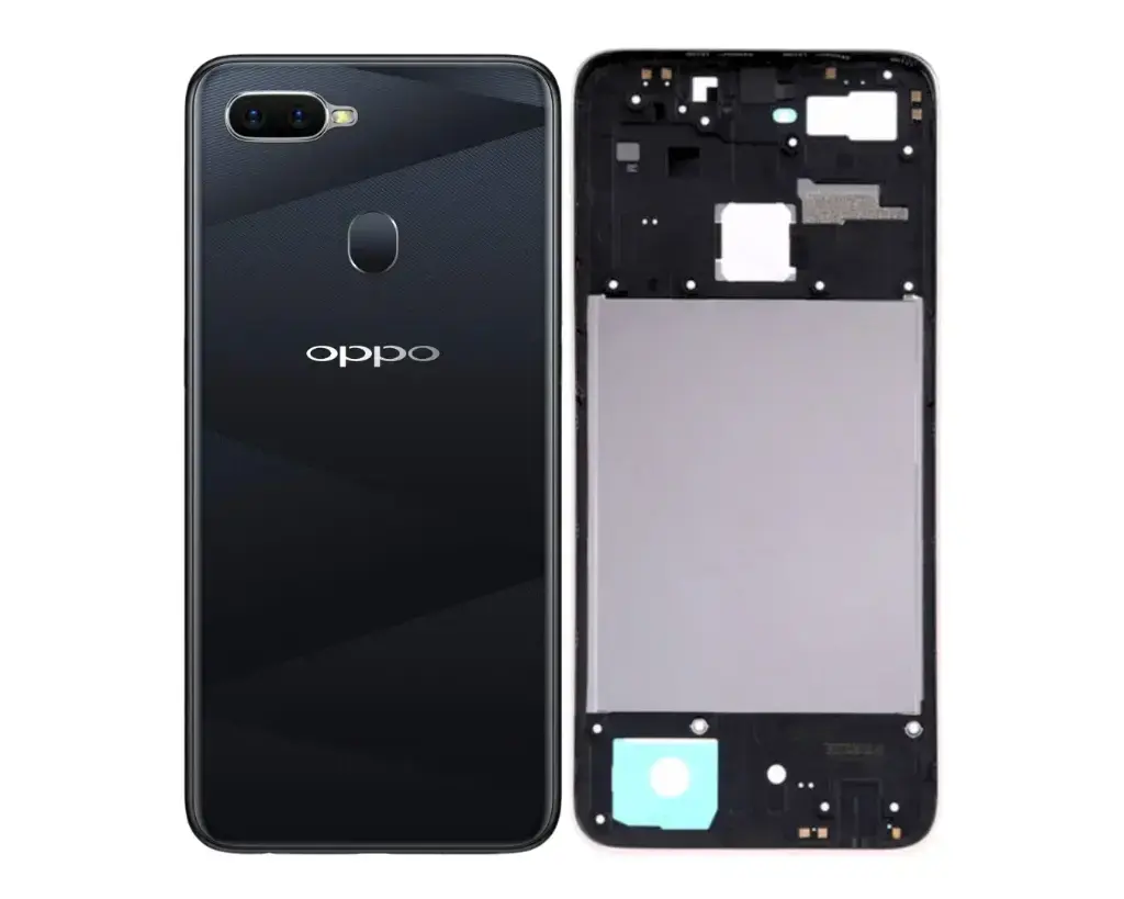 [HS6OF9-3-2] Oppo F(9) Complete Housing (3 in 1) (BLACK)